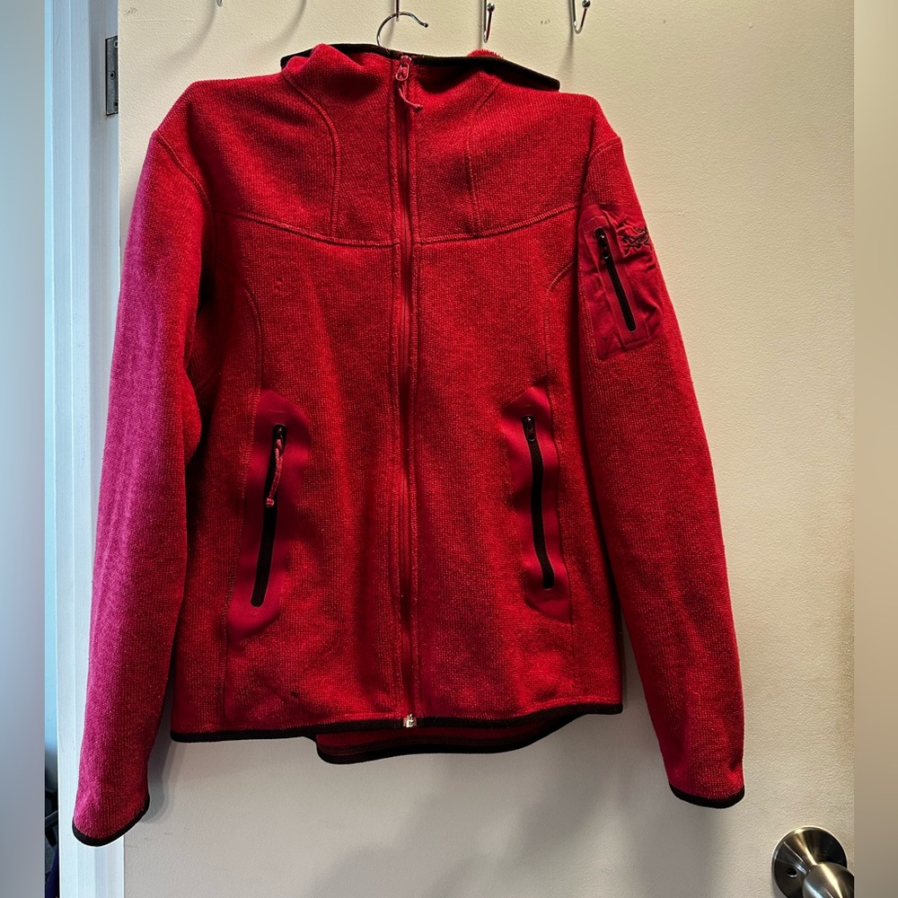 Arc’teryx x Good Hope Cannery Red Polartec Fleece Jacket – Size S